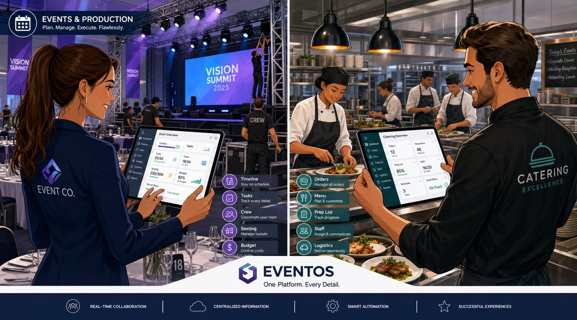 A stressed event planner managing the logistical challenges of a complex corporate event with multiple phones simultaneously.